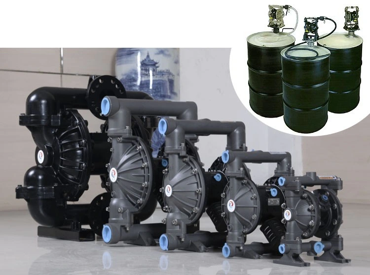 Chemical Resistant Air Diaphragm Reciprocating Pneumatic Oil Pumps with Santoprene Diaphragm Pump