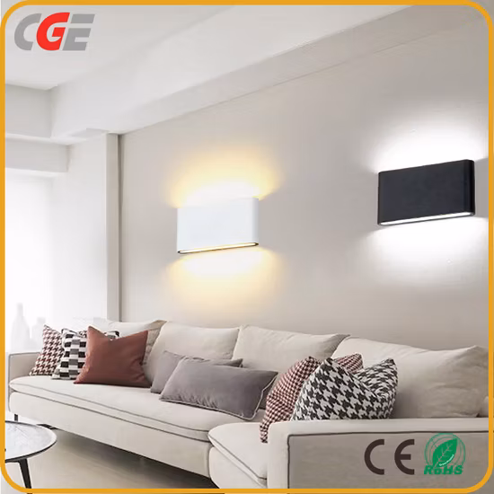 147f10W 屋内および屋外用のダイキャストアルミニウム製高輝度 LED ウォールライト